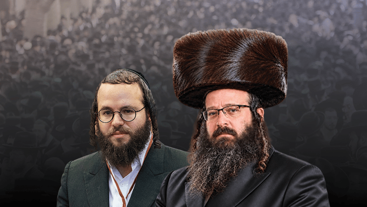 מילר ולייטנר (צילום: שלו שלום, קרן עולם התורה, יעקב כהן) מוטי לייטנר, יעקב חיים מילר