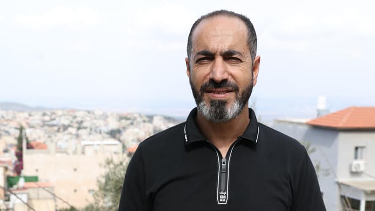 נוואף ג'בארין (צילום: אלעד גרשגורן ) נוואף ג'בארין תושב אום אל - פחם