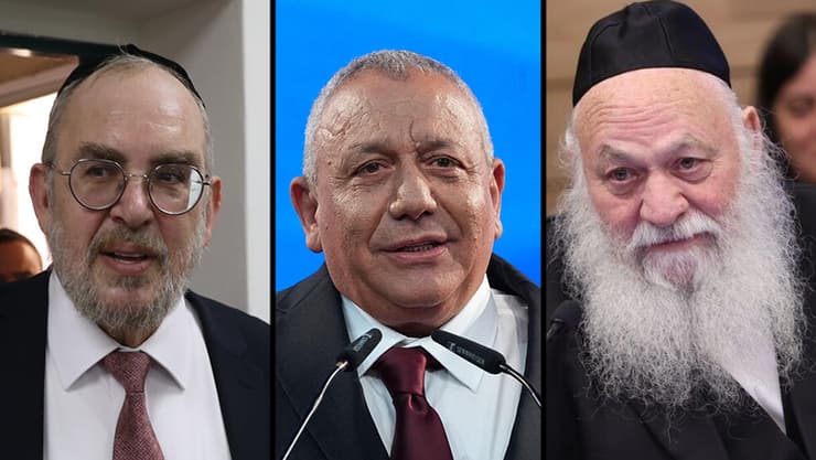 גולדקנופף, איזנקוט ואשר. התנאי לא עומדת בדרישות שהציב יו"ר ישר (צילום: AP Photo/David Goldman, Maya LEVIN / AFP, אלכס קולומויסקי) יעקב אשר גדי איזנקוט, יצחק גולדקנופף