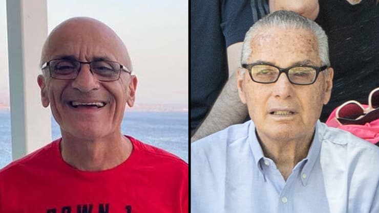 חגי אפרת (מימין) ואמנון בצלאל, שנרצחו בפיגוע במצרים לצד אלון חגי אפרת, אמנון בצלאל