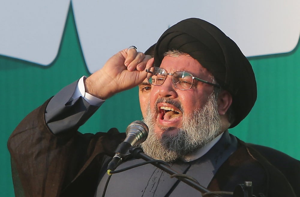 Hezbollah Secretary-General Hassan Nasrallah 