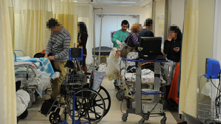 עומסים בבית חולים רמב"ם בחיפה