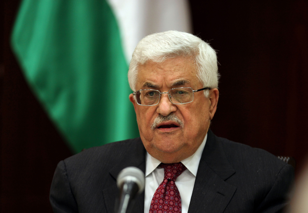 Palestinian Authority President Mahmoud Abbas 