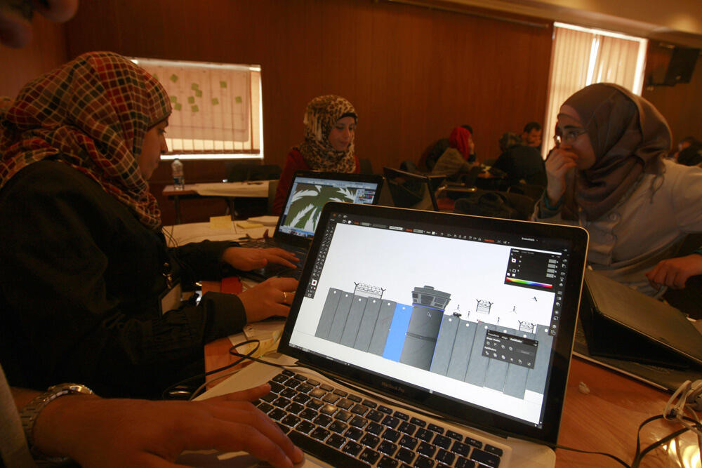 High-tech workshop in Ramallah 