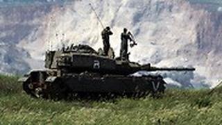 טנק בגבול סוריה. ארכיון