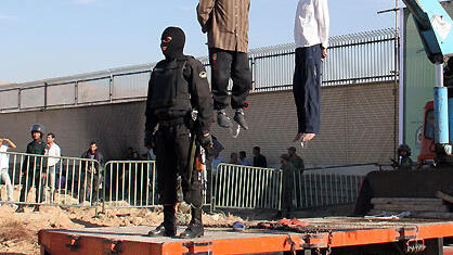 Iran tripled its use of public executions since the Hijab protests