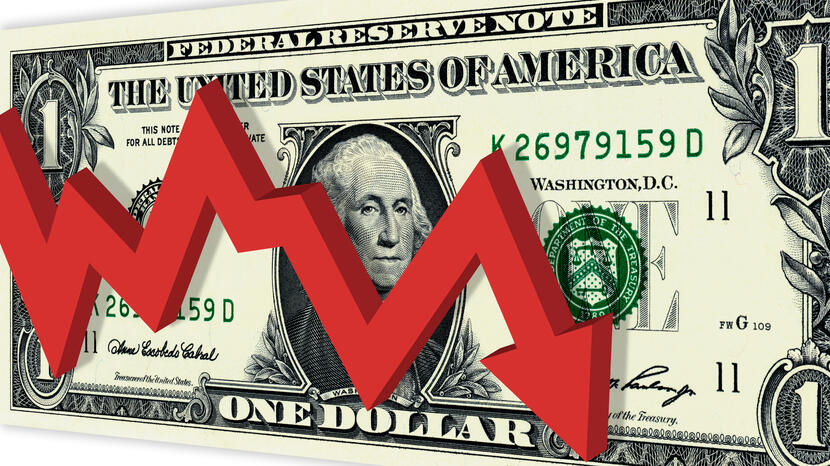 Падение курса доллара 