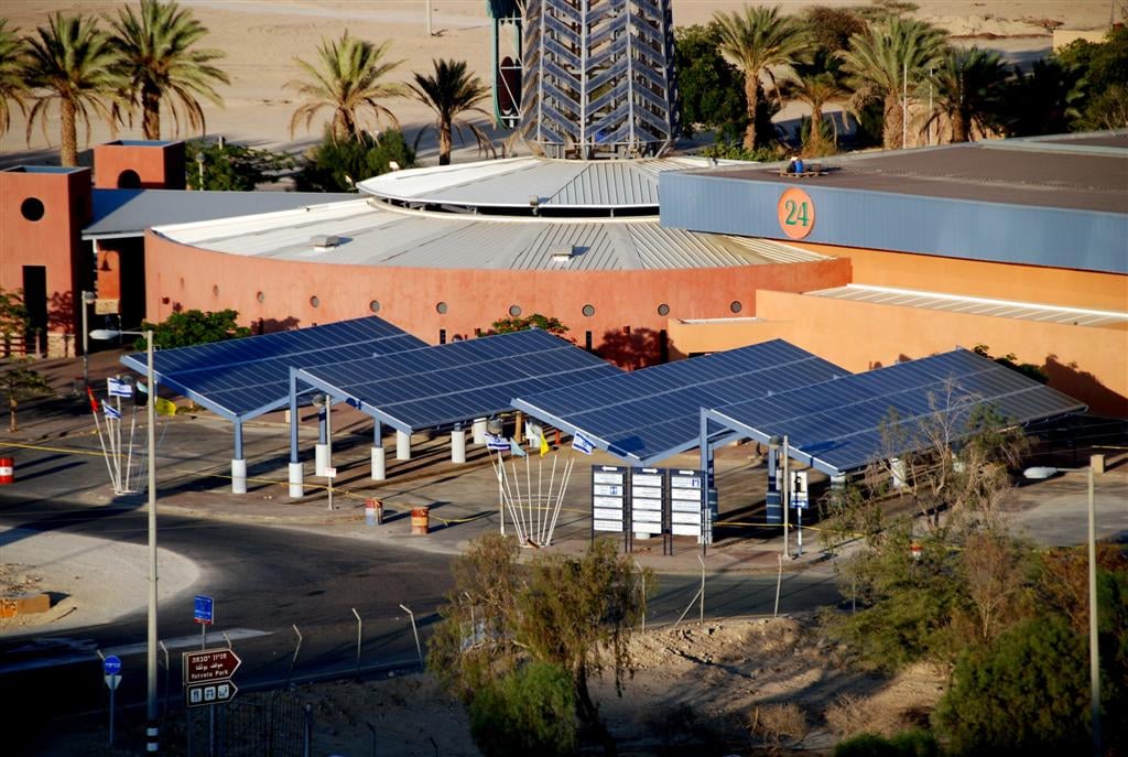 Solar panels in Kkibbutz Yotvata