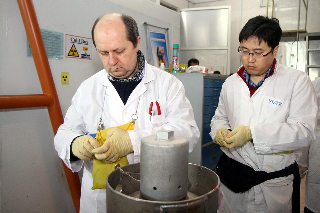 IAEA inspectors in Iran 
