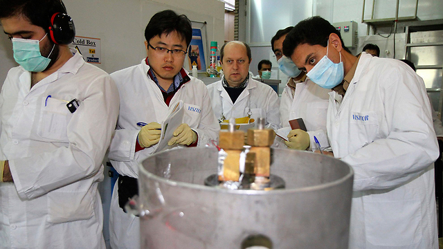 UN inspectors visit the Natanz nuclear site in Iran 