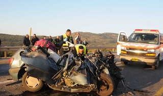 תאונה בכביש 85. העבודות בכביש תוקצבו