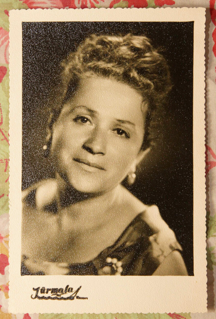 Мина Юдицкая-Берлинер в молодости (Фото: Идо Эрез) Мина Юдицкая-Берлинер в молодости