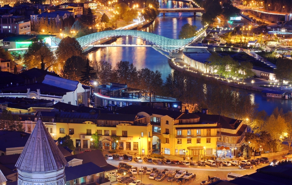 Тбилиси, столица Грузии 