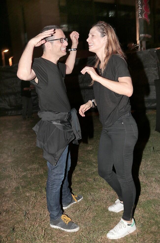 לקח פסק זמן מערוץ 26. ארז טל ואשתו גילי