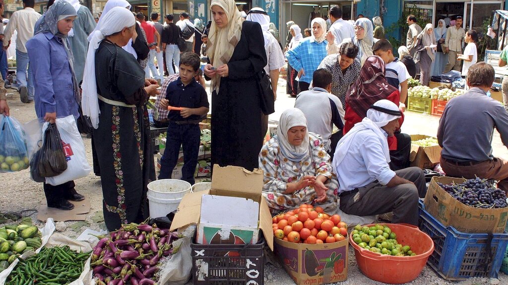 Рынок в Газе 