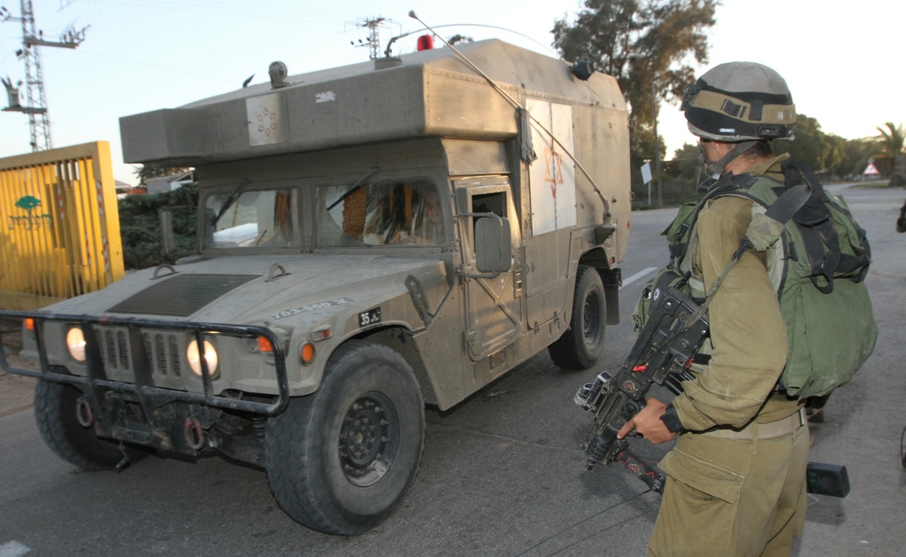 IDF soldiers during the 2014 Gaza War 