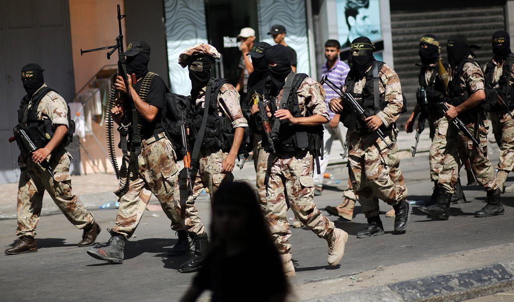 Islamic Jihad militants in Gaza 