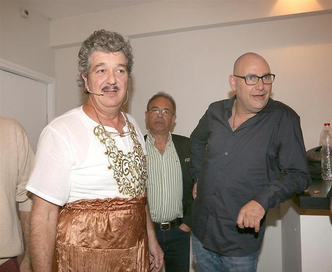 באנו להשגיח. צביקה הדר ואבי קושניר