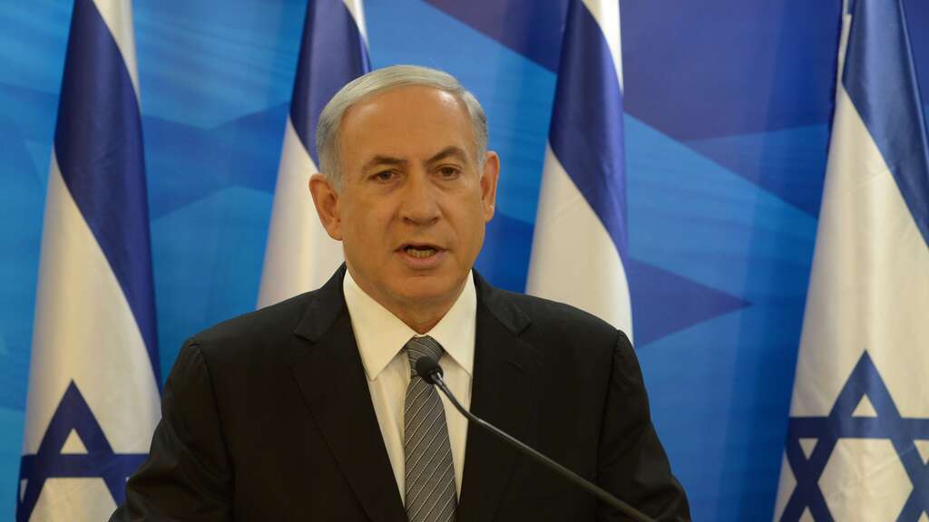 Prime Minister Benjamin Netanyahu lashing out at 'anti-Semitic' ICC decision to probe Israel for war crimes earlier this year 