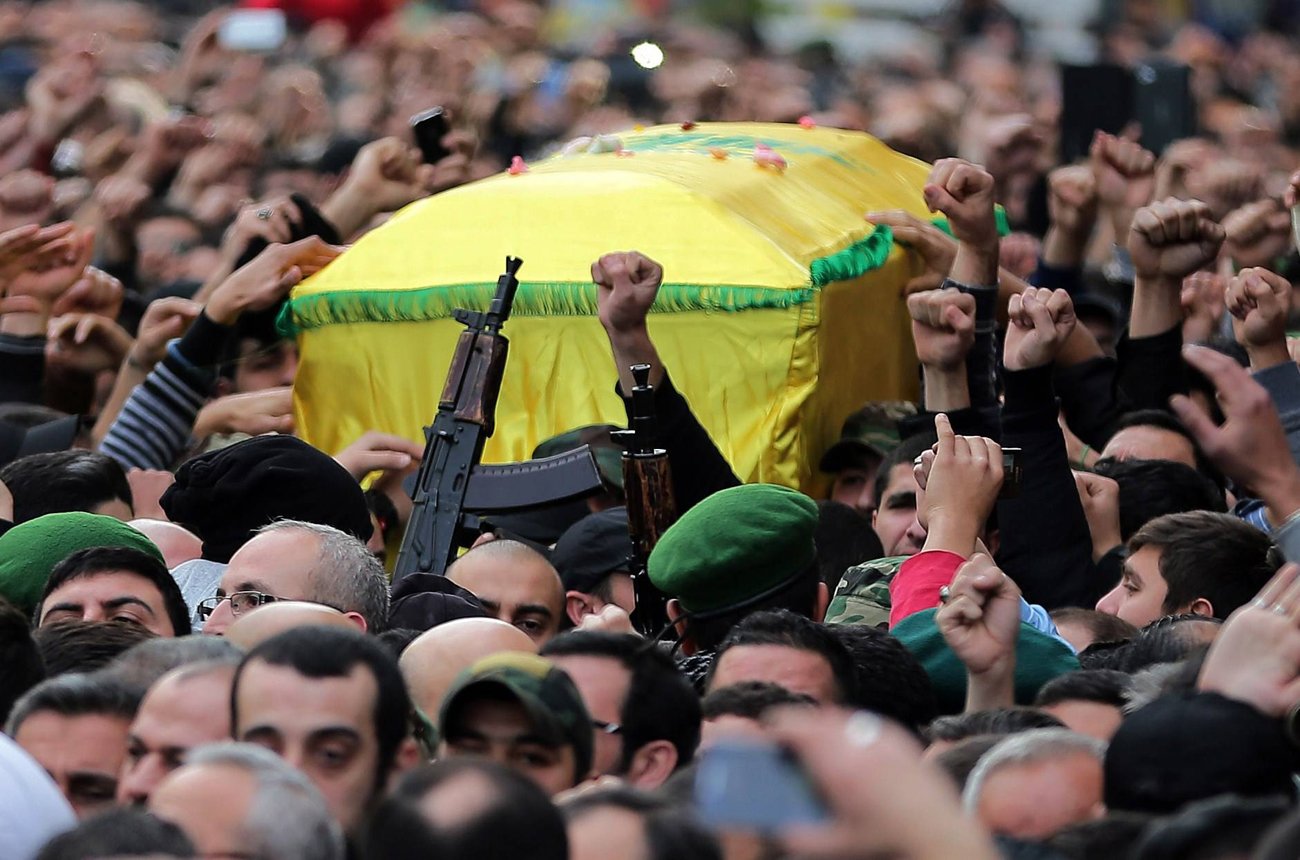 The funeral for Imad Mugniyeh 