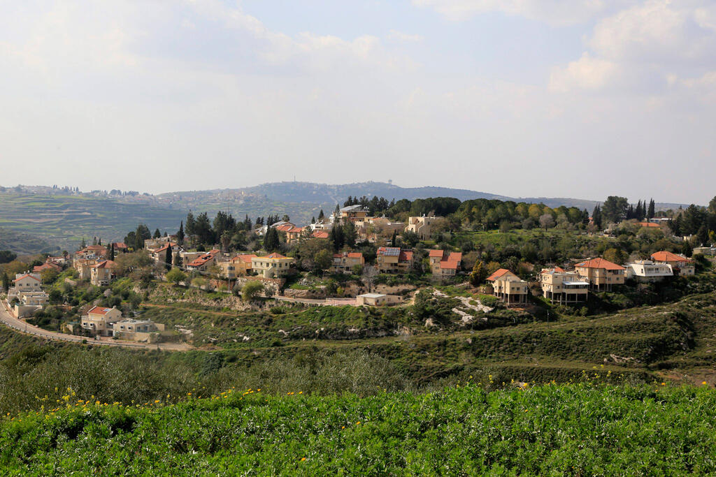 The West Bank settlement of Kdumim 

