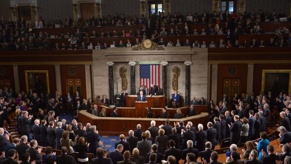 Netanyahu speaks in front of the U.S. Congress 