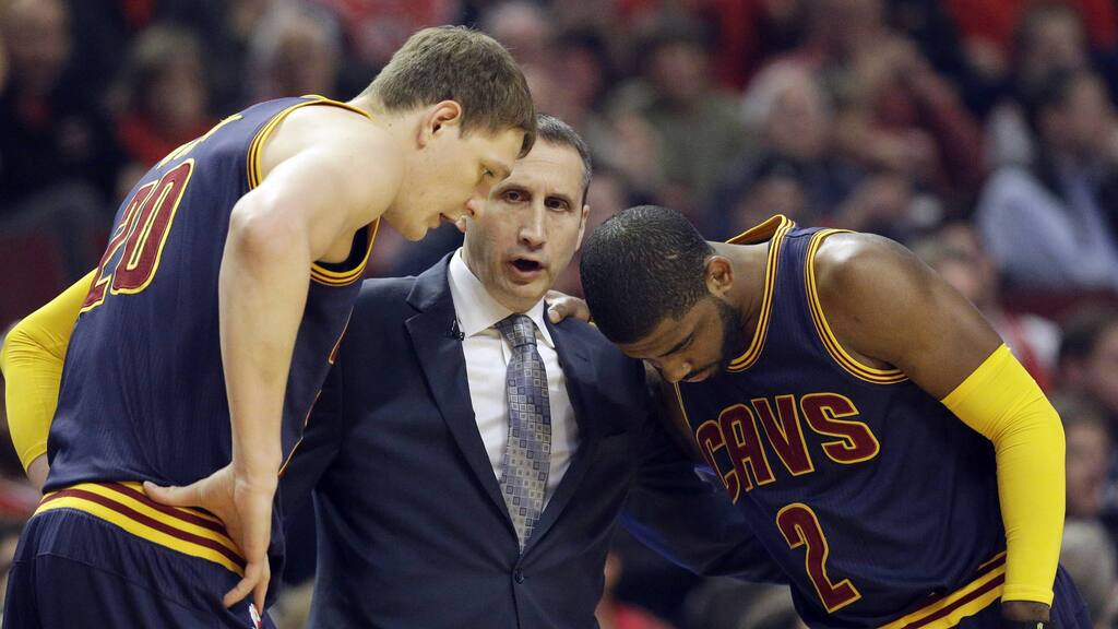 David Blatt during his time with the Cleveland Cavaliers, 2015 