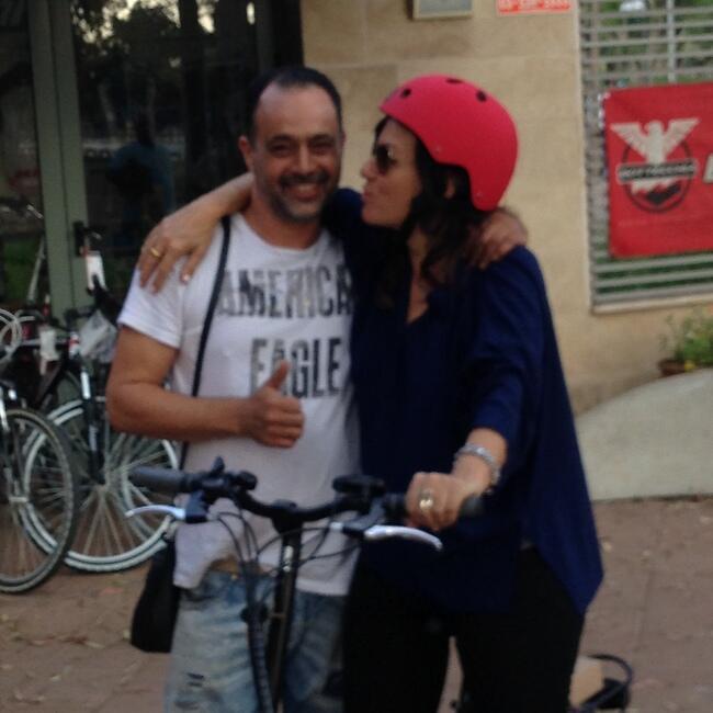 תביא בוסה. צופית גרנט ובן הזוג דוד חן