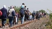 מהגרים בדרך למערב אירופה