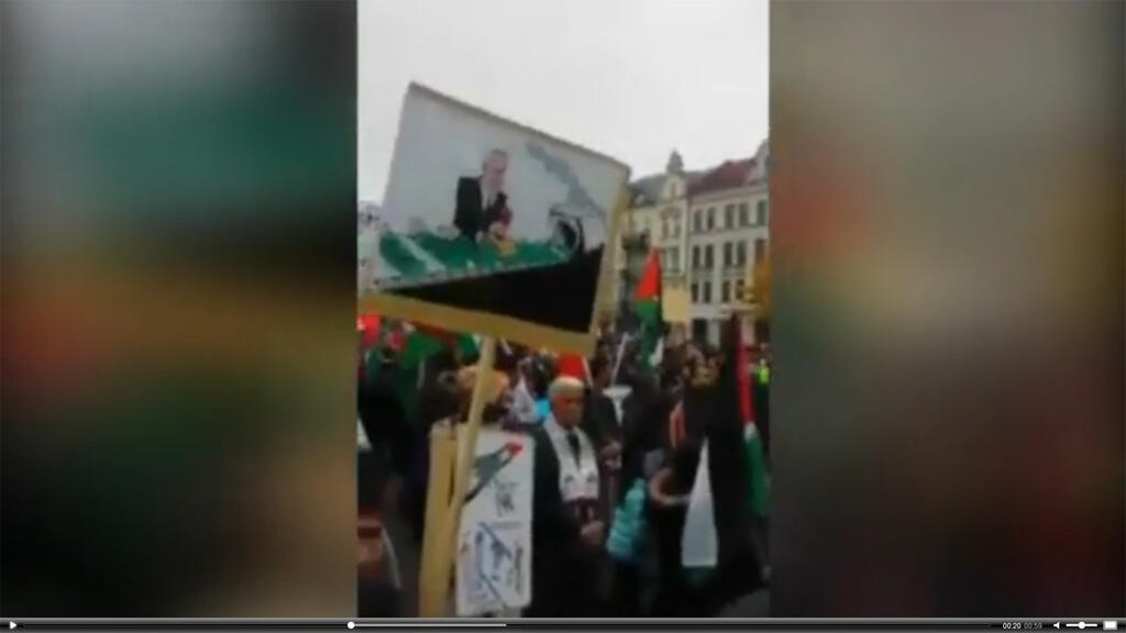 Pro-Palestine demonstrations in Malmo, Sweden 