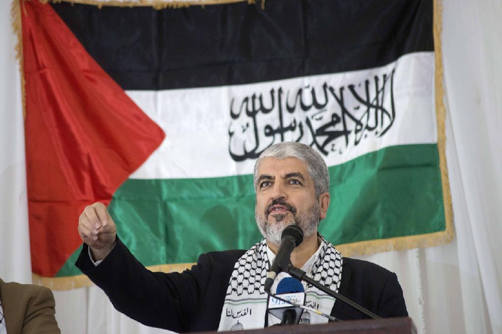 Hamas political leader Kahled Mashal 