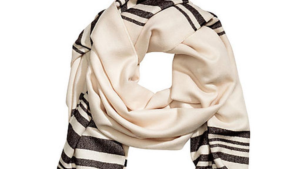 H&M's scarf reminiscent of tallit