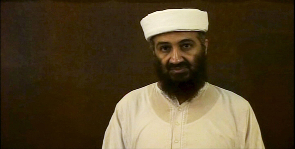 Al-Qaeda leader Osama bin Laden 