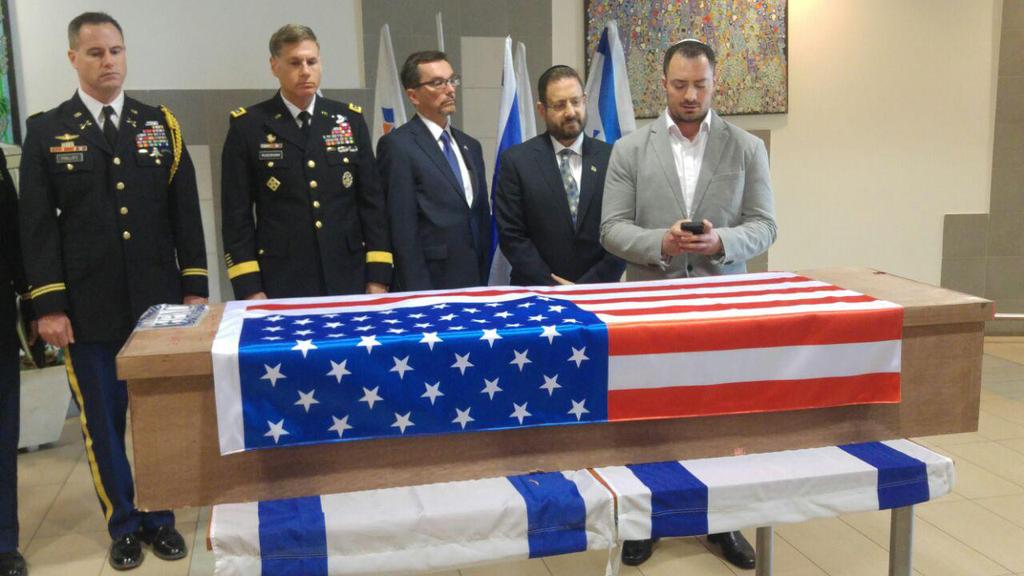 Taylor Force's funeral in Israel in 2016 