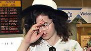 נתב"ג נחיתה פפארצי קורין גדעון חבר חילי