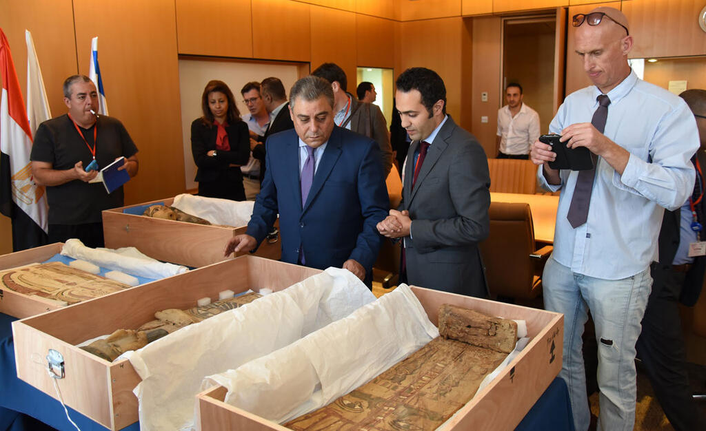 Return of the antiquities to Egypt in 2016 
