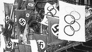 דגלי גרמניה הנאצית בברלין 1936