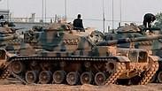 טנקים טורקיים בסוריה                             