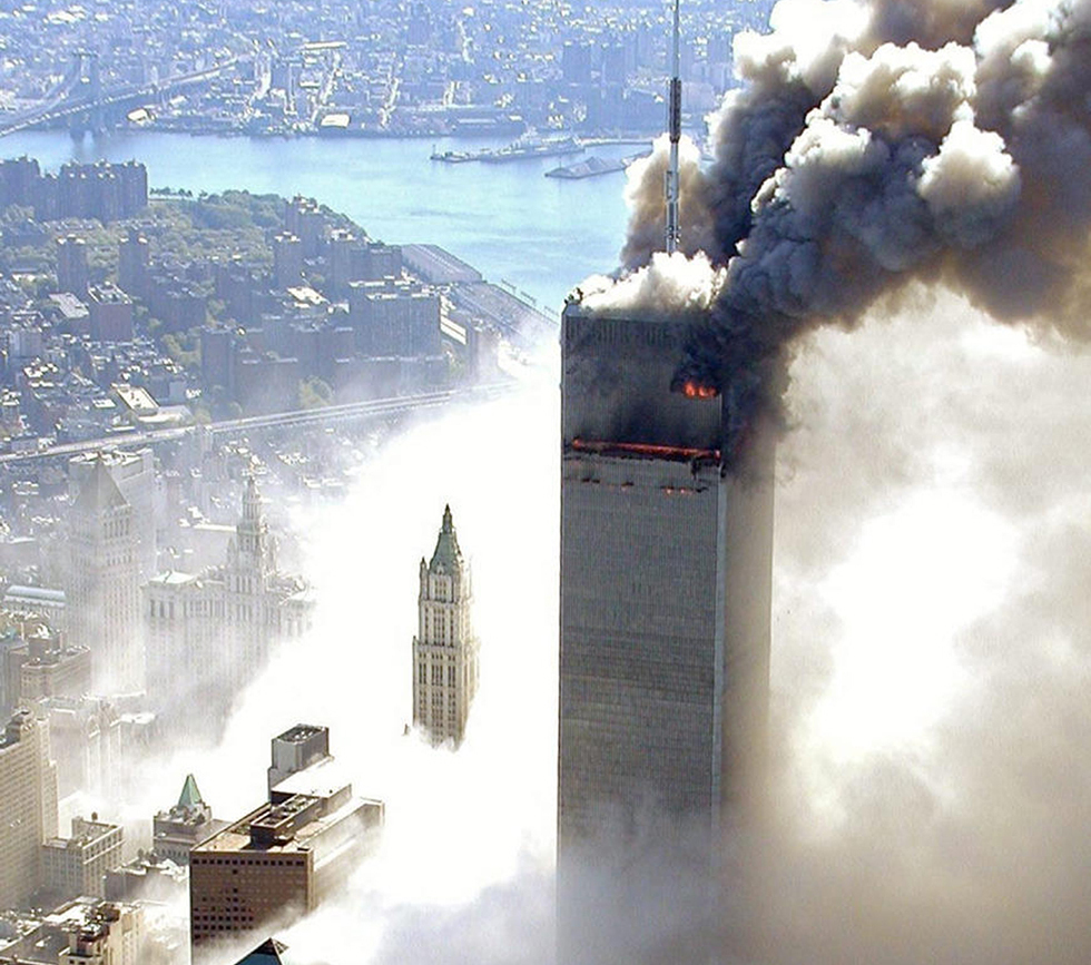 The attack on the World Trade Center, September 11, 2001 