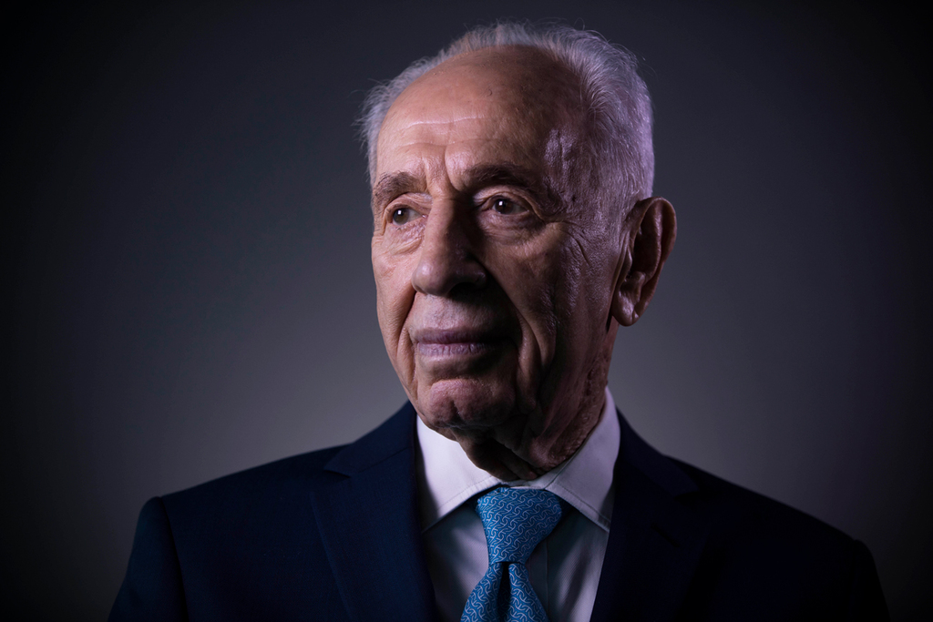 Former president and prime minister Shimon Peres 