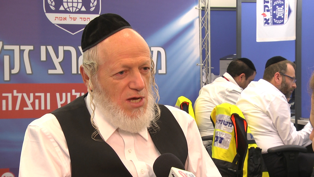 ZAKA co-founder and chairman Yehuda Meshi-Zahav 