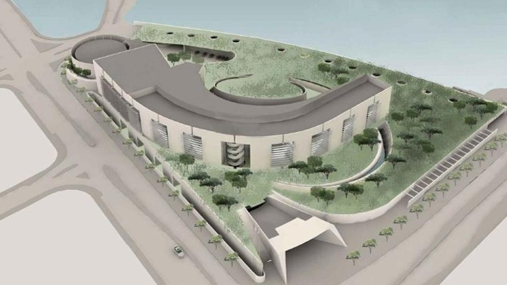 Проект нового здания канцелярии и резиденции премьер-министра в Иерусалиме 