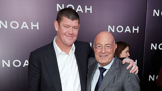 James Packer and Arnon Milchan 