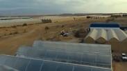 חווה לייצור אנרגיה סולארית בערבה 
