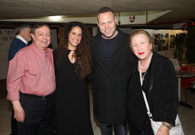 תומכים ומפרגנים. משפחת מילר, מריאן, אדיר, שלי והאב יואל