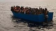 סירת מהגרים בים התיכון                         