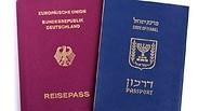 דרכון ישראלי ודרכון גרמני          