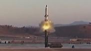 "נורה בזווית גבוהה". הטיל הצפון קוריאני                         