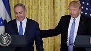 טראמפ ונתניהו בבית הלבן 