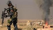 צלף של צבא עיראק במוסול              